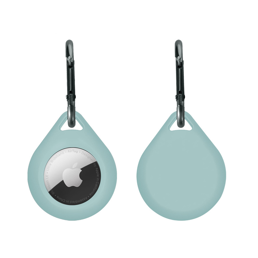 Airtag Dogtag Silicone Holder Keychain