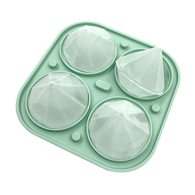 Diamond ice cube molds