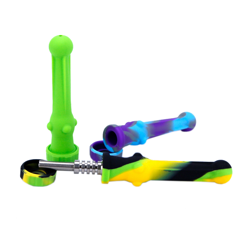 Silicone smoking pipe