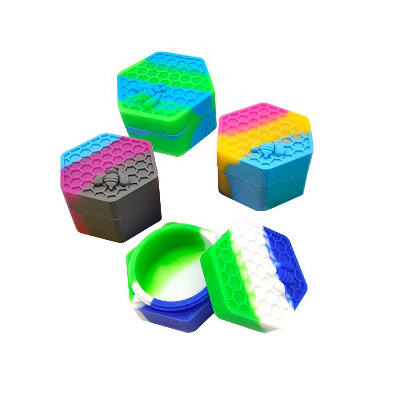 Hexagon Wax Containers
